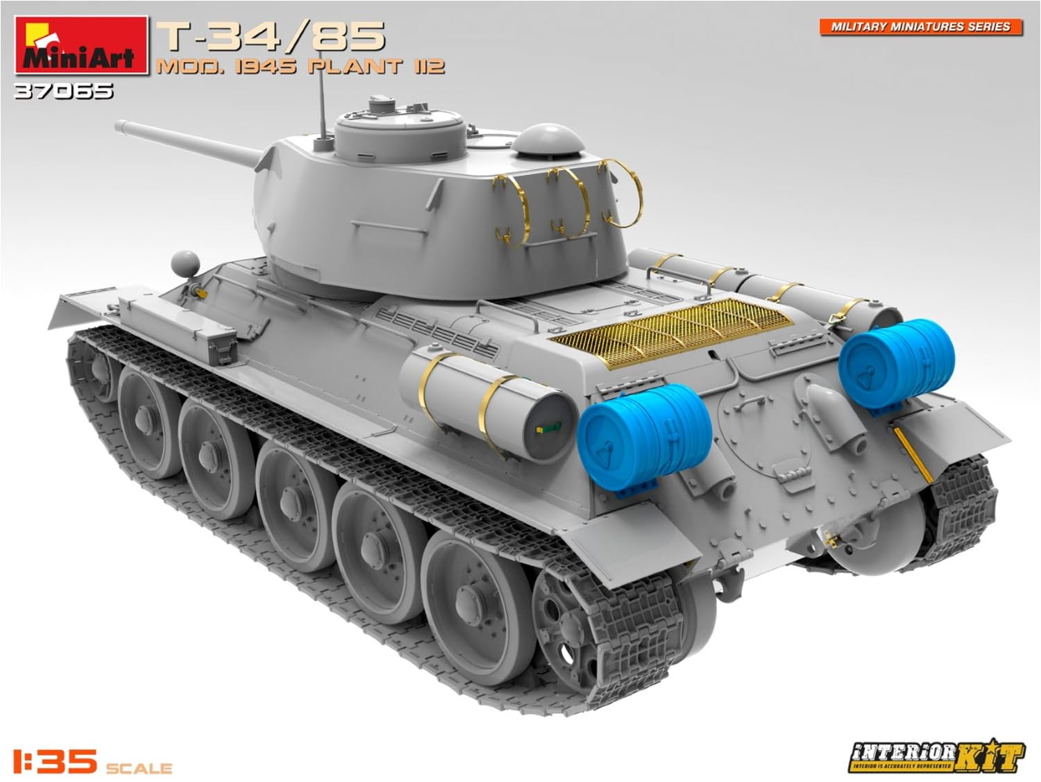MiniArt 1:35 - T-34-85 Mod. 1945. Kit Interior de Planta 112