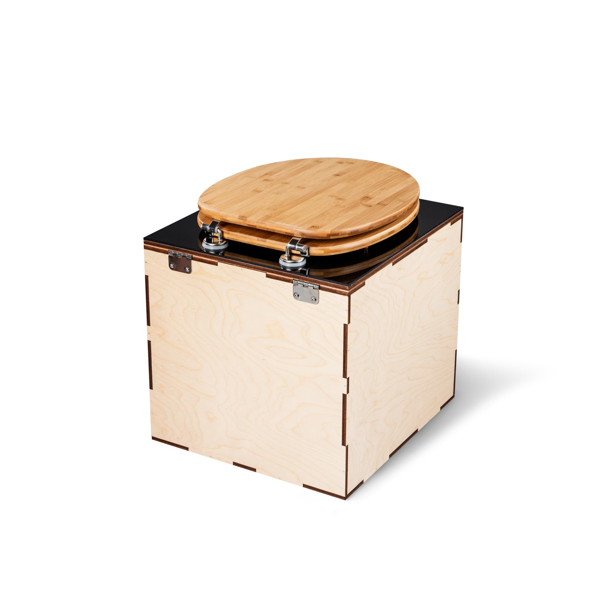 Kildwick EasyLoo Trenntoilette/Trockentoilette schwarz - montiert