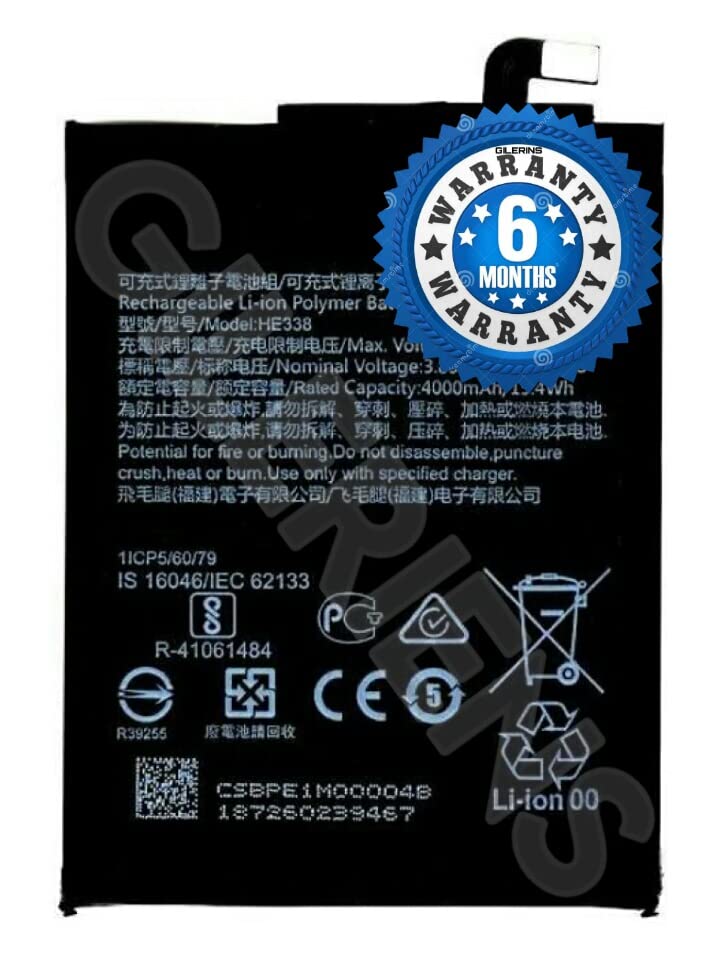 Image of Original HE338 Battery for Nokia 2 TA-1029, TA-1035, TA-1007 Battery with 6 Month Warranty***(Z000256)