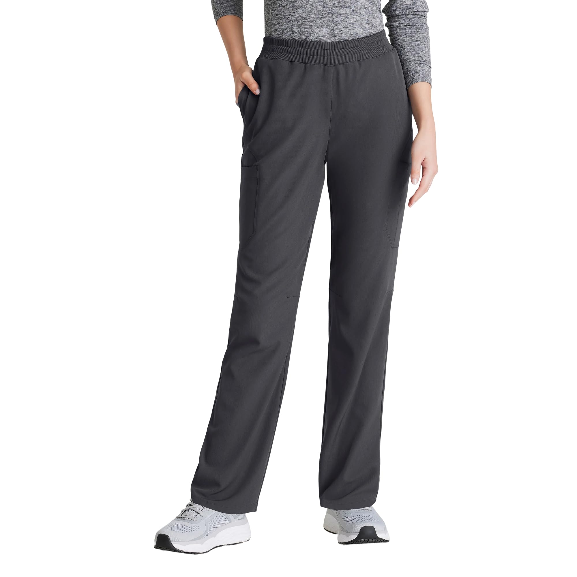 Skechers by BARCO Vitality Aura Classic Fit Straight Leg Scrub Pant for Women – Mid-Rise, 5-Pocket Bottom with 4-way Stretch