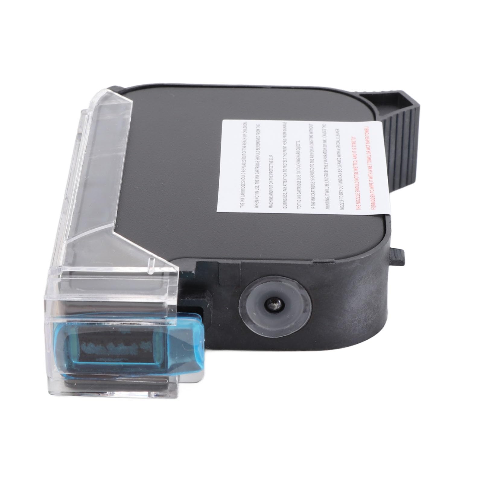 Jiawu Handheld -Drucker -Tinte Rapid Trocknen 42 Ml Kapazität für den Ersatz für den Industriellen Klassendrucker, Geeignet für Holzmetallleder Geeignet (Black)