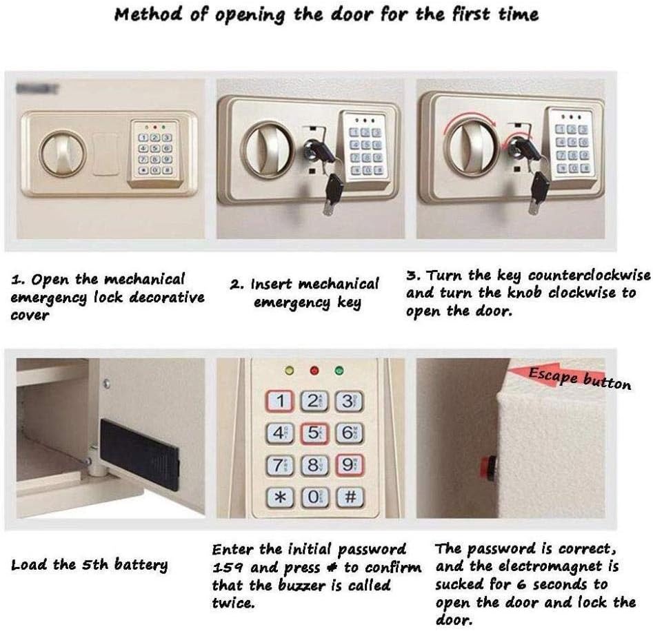 電子マネーバンク セキュリティ貯金箱 大容量 合金鋼 金庫 パスワードボックス コイン 貯金箱 SAFESafe Box 電子金庫 キャッシュボックス  ホームセーフロックボックス デジタルセーフキー スチール構造 オフィス 家庭 SALE開催中】VOICE 金庫 セキュリティーボックス 家庭 ...