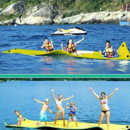 Tappetino galleggiante in schiuma XPE a 3 strati antistrappo per una maggiore durata, ideale per attività ricreative e relax su laghi, fiumi, piscine e oceani