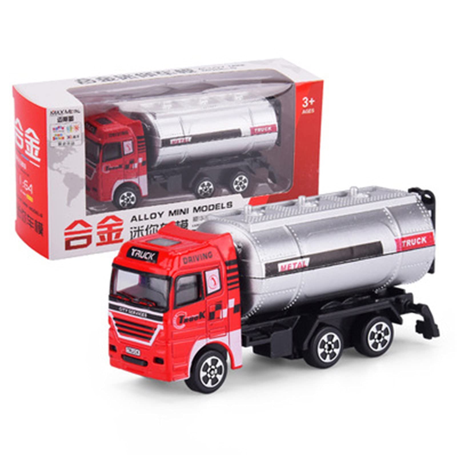 QAZQ Alloy Simulation Toys Truck Fire for 3+ Gift Game Fire Cars Sandbox Tower Die- F-ighting Set Remote Control car Car Remote (B, One Size)