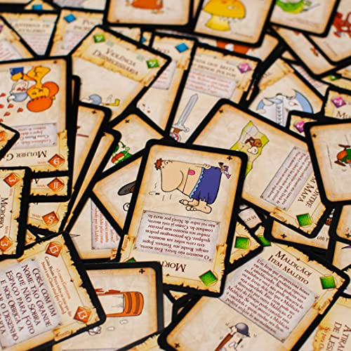 Galápagos, Munchkin 2: Machado Descomunal (Expansão), Jogo de Cartas para Amigos, 3 a 6 jogadores, 6