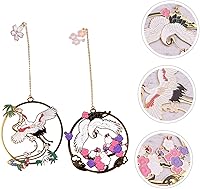 Vista 3 de Beautiful Bookmark Chinese Decor Japanese Bookmark Basket Gift Animal Bookmarks Book Markers Gift Reading Page Marker Crane Bookmarks Exquisite