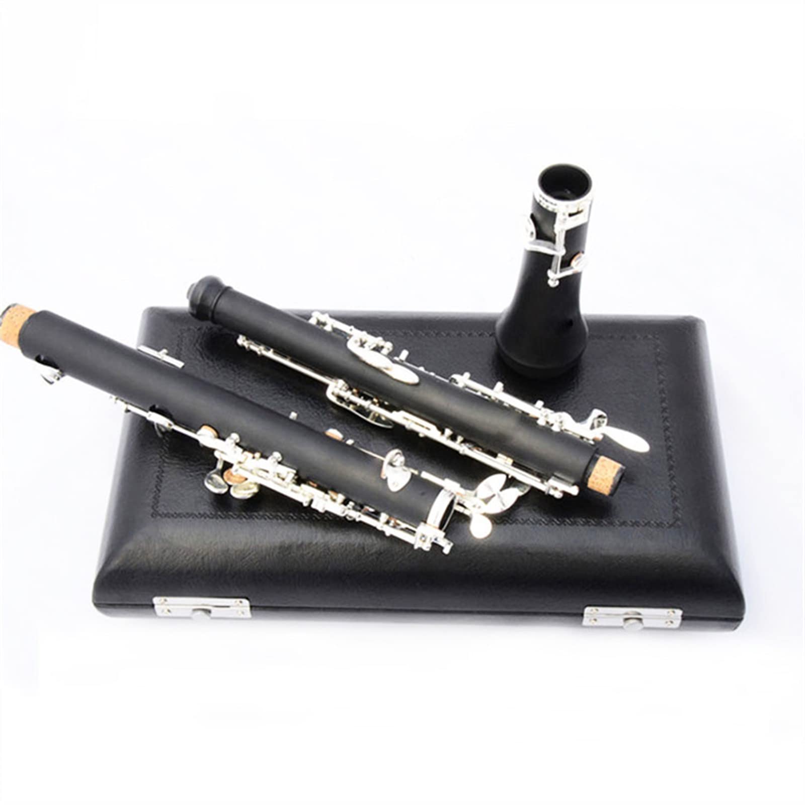 Oboe Strumento per Oboe in Legno Sintetico ABS Semiautomatico C Tune Oboe Chiave in Rame Oboe per Studenti