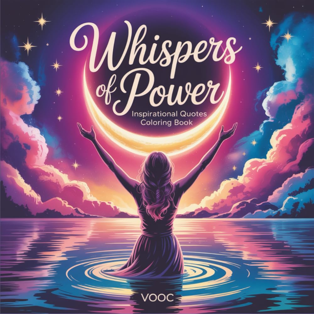 Whispers of Power: Inspirational Quotes Coloring Book for Women with Empowering Affirmations and Divine Feminine Goddess Art for Self-Love (Bold Voices Collection)