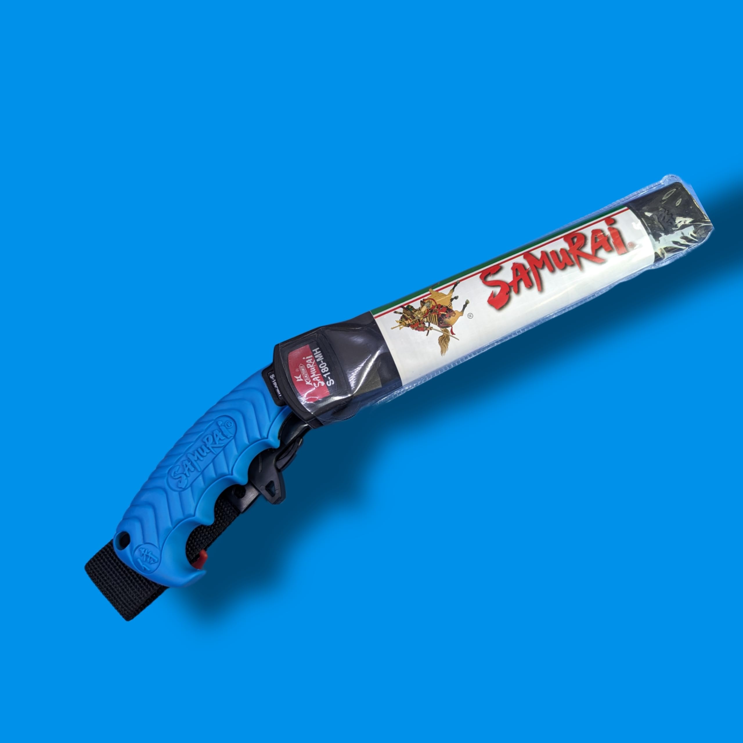 Samurai S-180-MH Heavy Duty Straight Pruning Saw, Hand Saw (Rubber, Small)