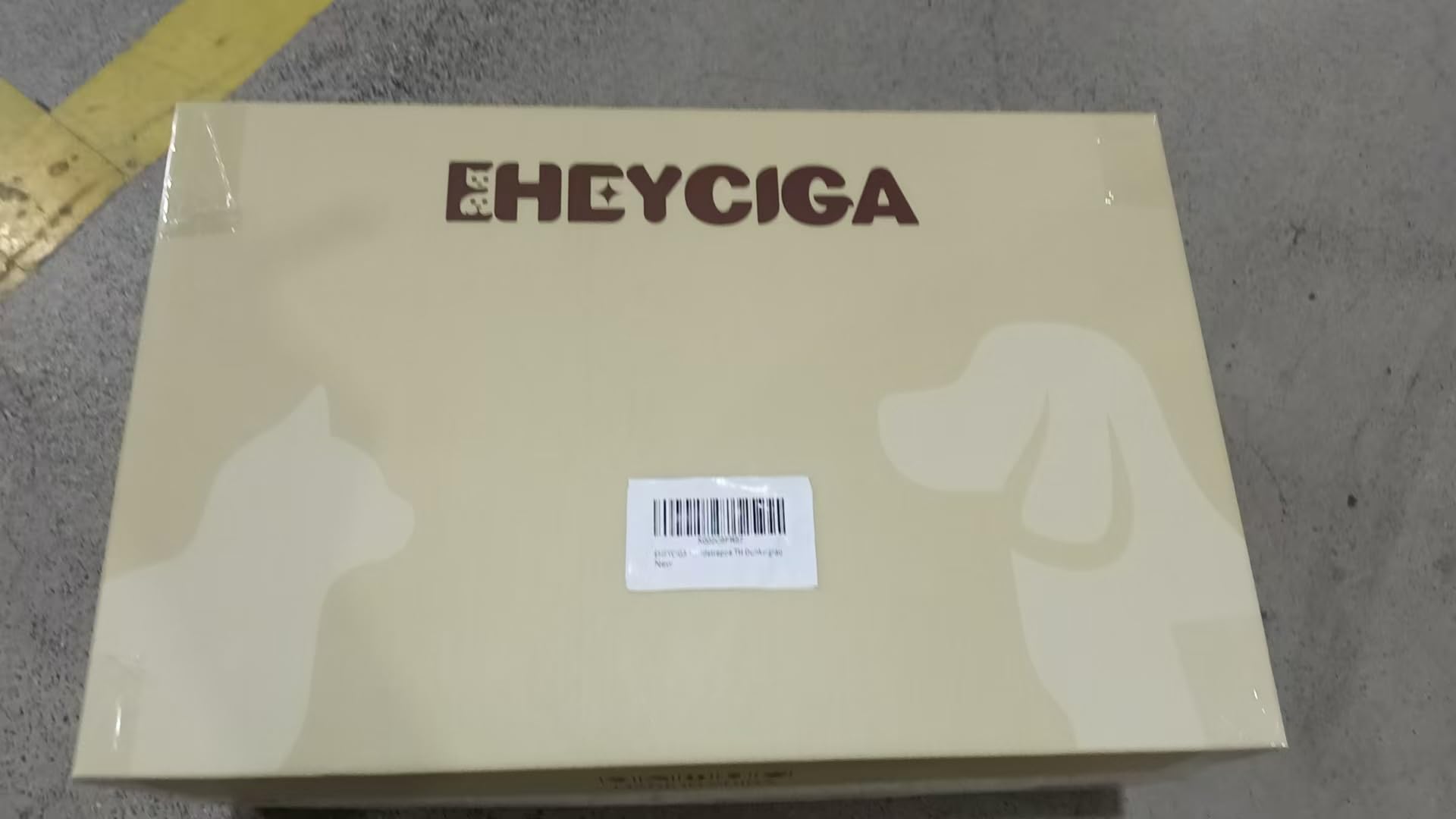 EHEYCIGA Curved Dog Stairs Ramp for Small Dogs 15.7" H, 3-Step Dog Steps for Couch Sofa and Chair, Pet Stairs for Cats, Non-Slip Balanced Pet Steps Indoor, Grey