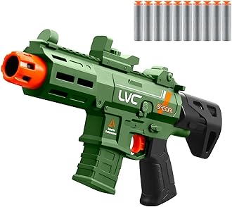 Soft Bullet Toy Gun Pistol Toys Cheap Cool Stuff Realistic Hand Guns Stress Shot Dart Fake Prop Outdoor Shooting Game for Adults Under 10 Dollar Gifts for Age 14 Years Old (Green)