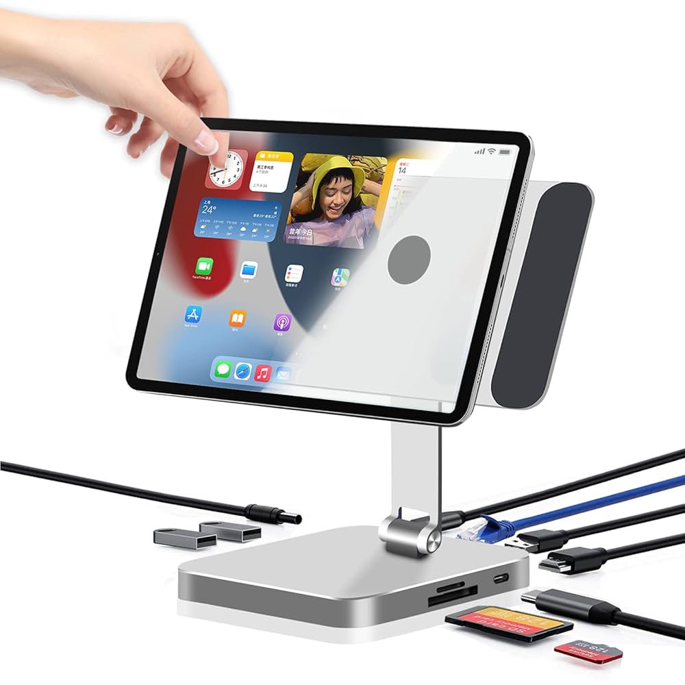 Magfit iPad 12.9インチ マグネットスタンド タブレットスタンド Amazon.co.jp: Magfit iPad マグネットスタンドホルダー iPad