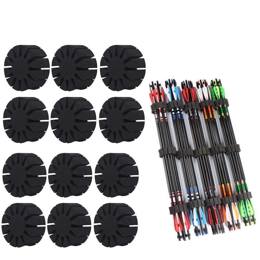 DEWIN Flèche Rack, Durable EVA Mousse Ronde Mousse Arrow Séparateur Porte Chasse Extérieure Chasse Archery Accessory 6 Pcs