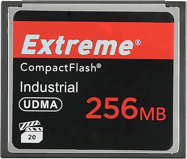 Extreme 256MB Compact Flash Memory Card, Original CF Card for Professional Photographer, Videographer, Enthusiast