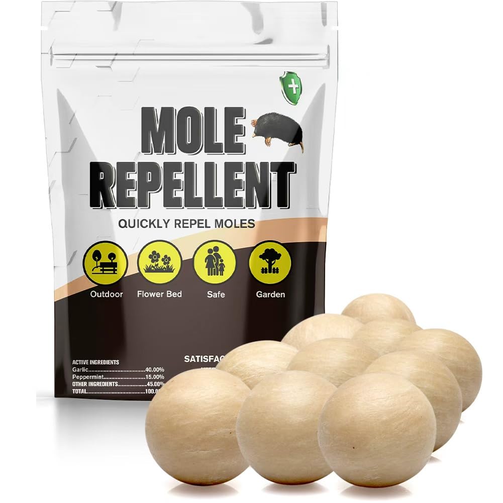 CLVDOFSS 10-Pack Mole Repellent