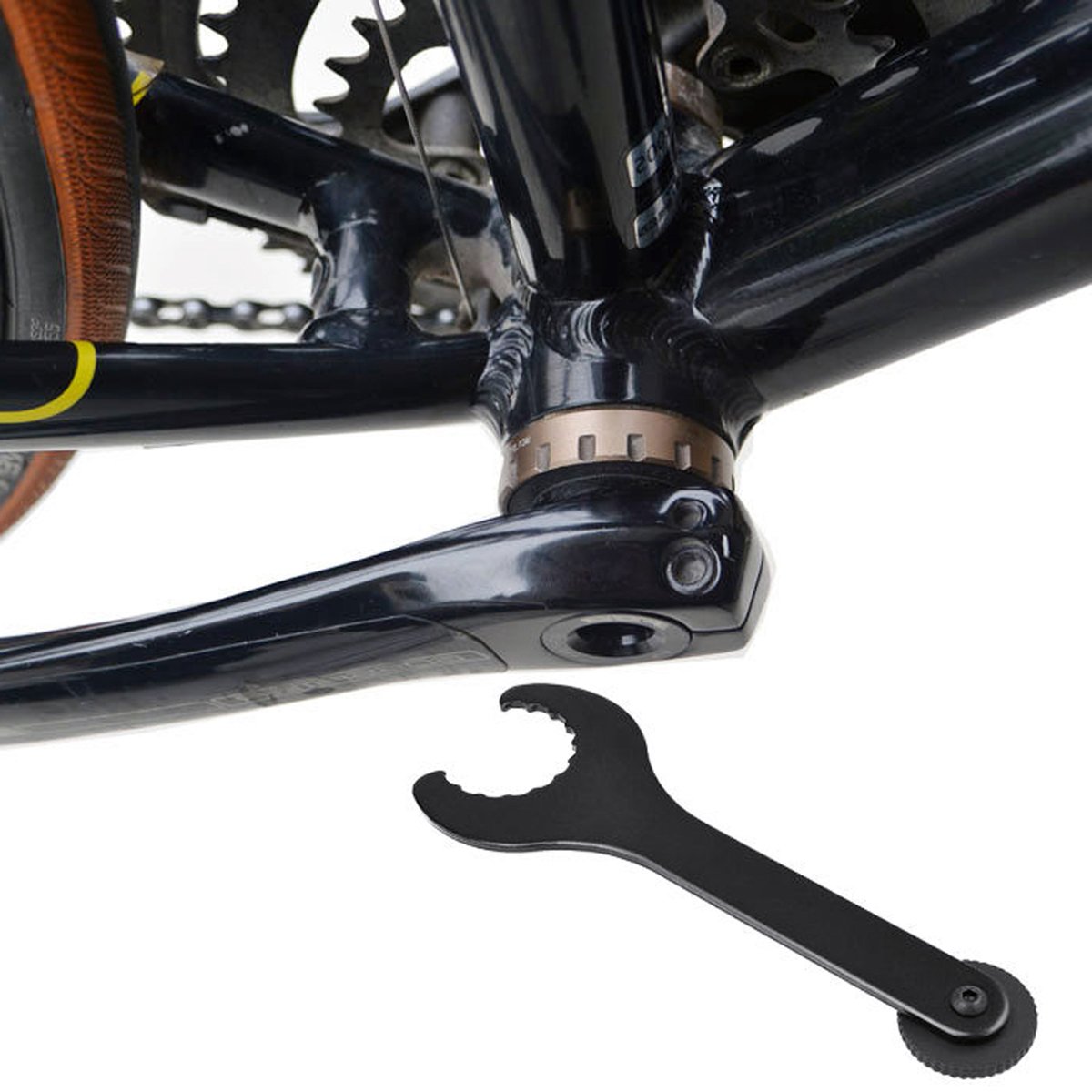 Lupo Bottom Bracket Tool Spanner Install Removal Wrench Shimano Hollowtech II 2 Crankset - Road Bike, Bicycle, Mountain Bike, MTB