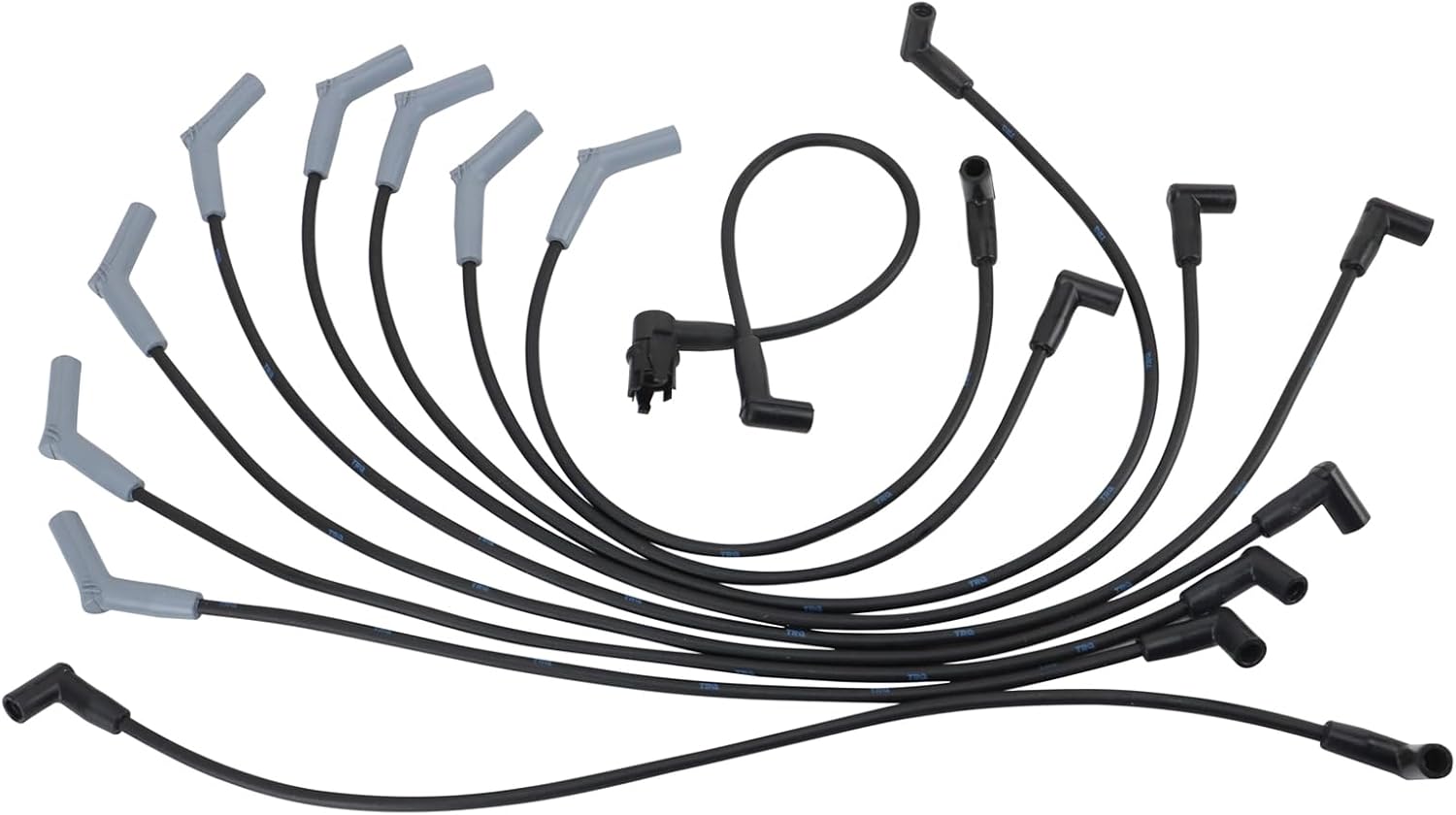 TRQ Ignition Coil Kit 3 Piece Compatible with 1984-1985 Ford Bronco E-150 E-250 E-350 Econoline Club Wagon F-250 F-350