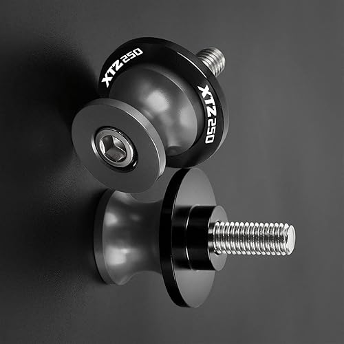 TOKAC Tornillos de soporte para motocicleta, carretes de basculante CNC, tornillos deslizantes para Yamaha XTZ250 XTZ 250 2009 2010 2011-2020 para