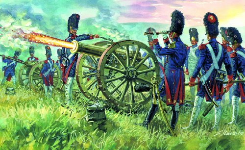 Italeri Models 6135S French Imperial Guard Artillery Kit