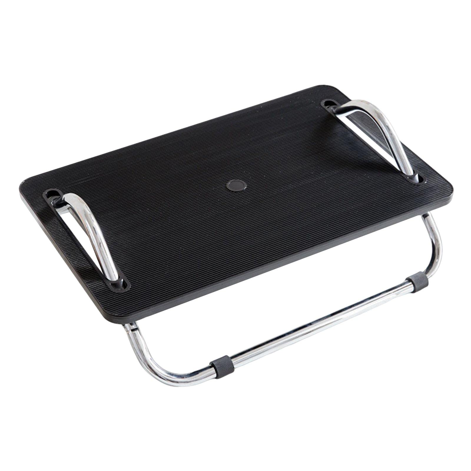Amagogo Taburete para pies debajo del escritorio ajustable, superficie antideslizante Reposapiés ergonómico debajo del escritorio en el trabajo, soporte para, negro