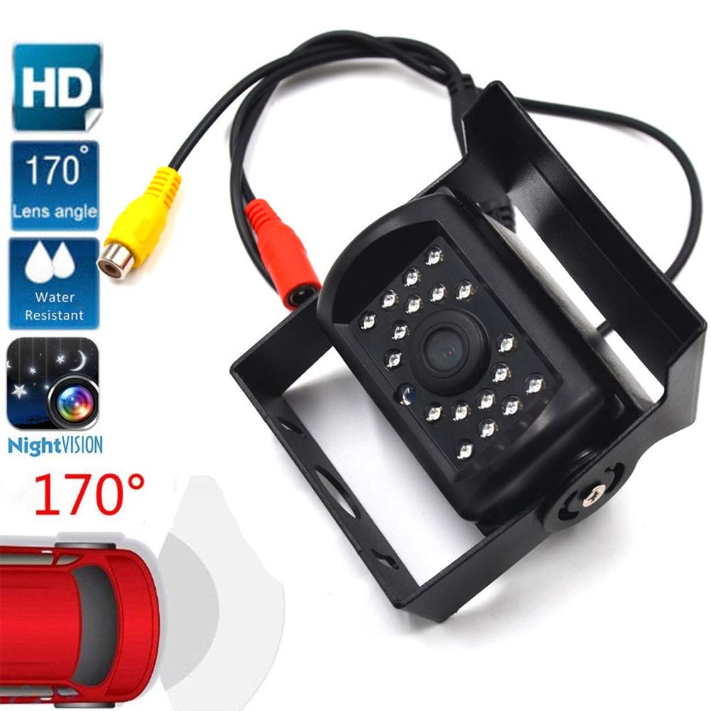 Cartronix RV-300 Achteruitrijcamera | Universeel | 4 LED | Nachtzicht | Waterproof | Auto