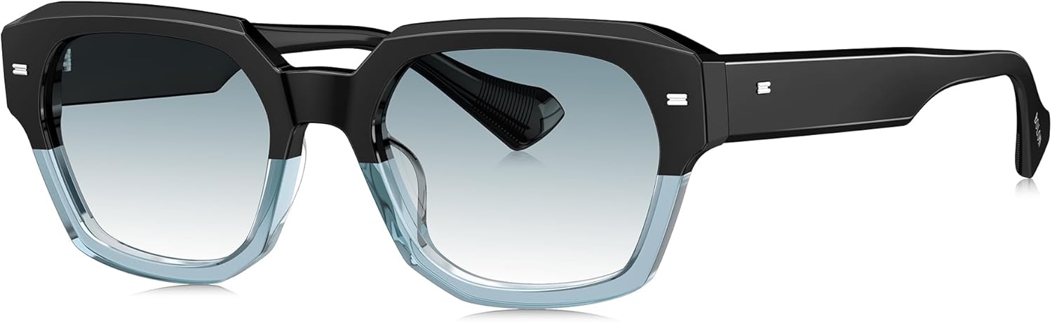 BOLON Men & Women Acetate Trendy Sunglasses BL3223 Buffalo 53mm, Exclusive Eyewear Brand of EssilorLuxottica