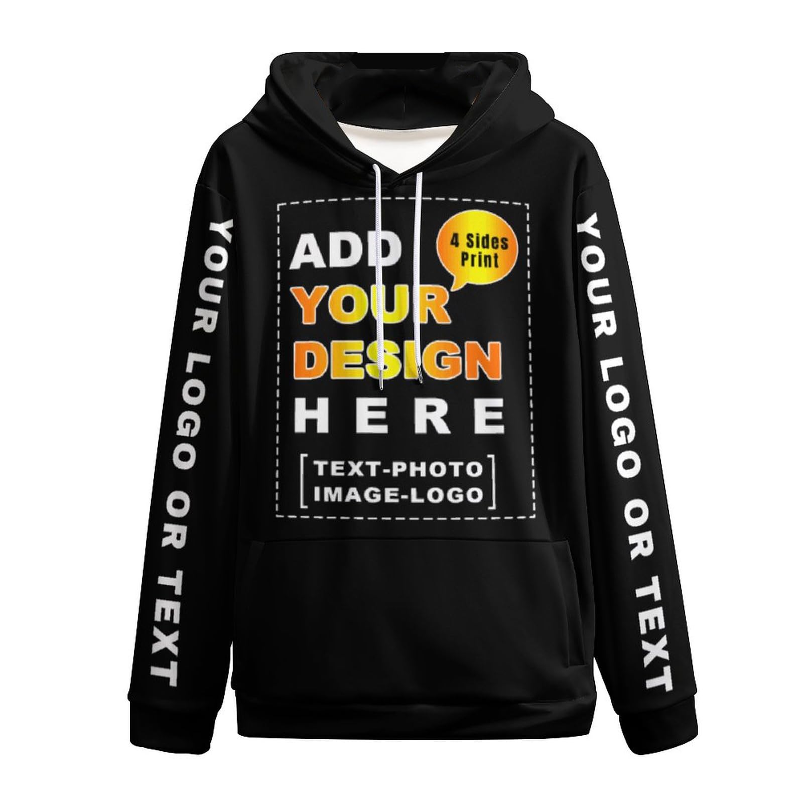 Logo Design Put A Logo On A Hoodie Put Your Design Top On A Hoodie