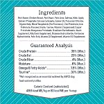 Stewart Freeze Dried Canine Meals Topper, PuffTops, Made in USA with Actual Bacon, Wholesome, Pure, Freeze Dried Canine Treats, Bacon, Rooster, Apple, and Kale Recipe, 6 Ounce Resealable Pouch