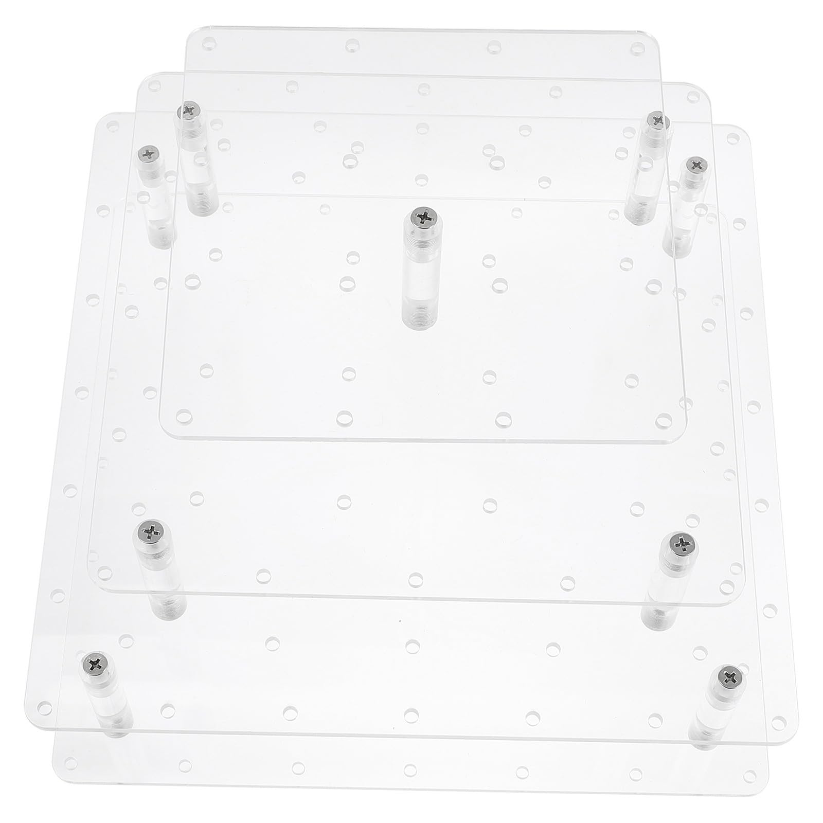 Présentoir à sucettes acrylique 4 niveaux support gâteau rangement bonbons