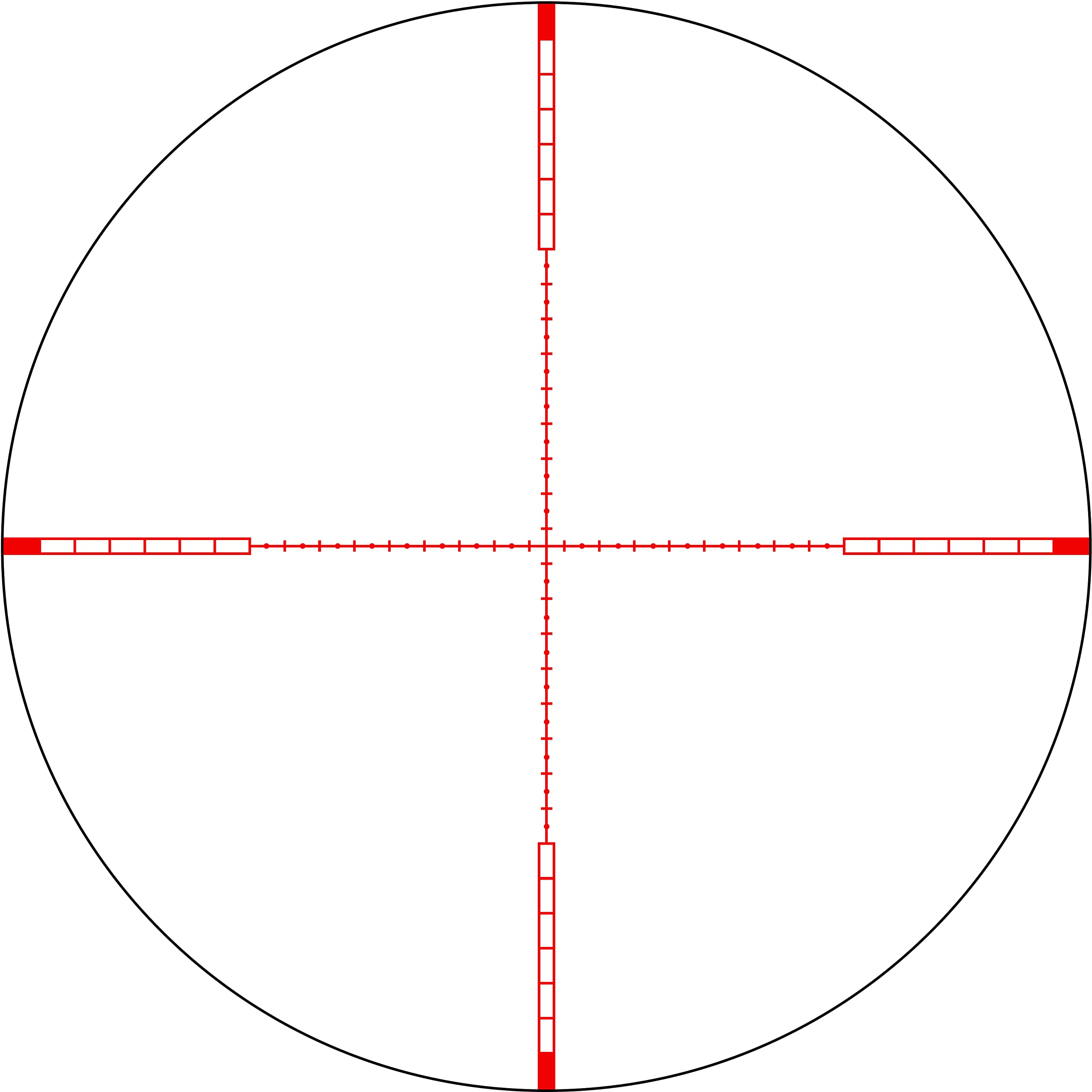 Rifle Scope SPINA OPTICS Lunette De Visu00e9e 6-24x50 GEN2 First Focal Plane Rifle Rifle Scope