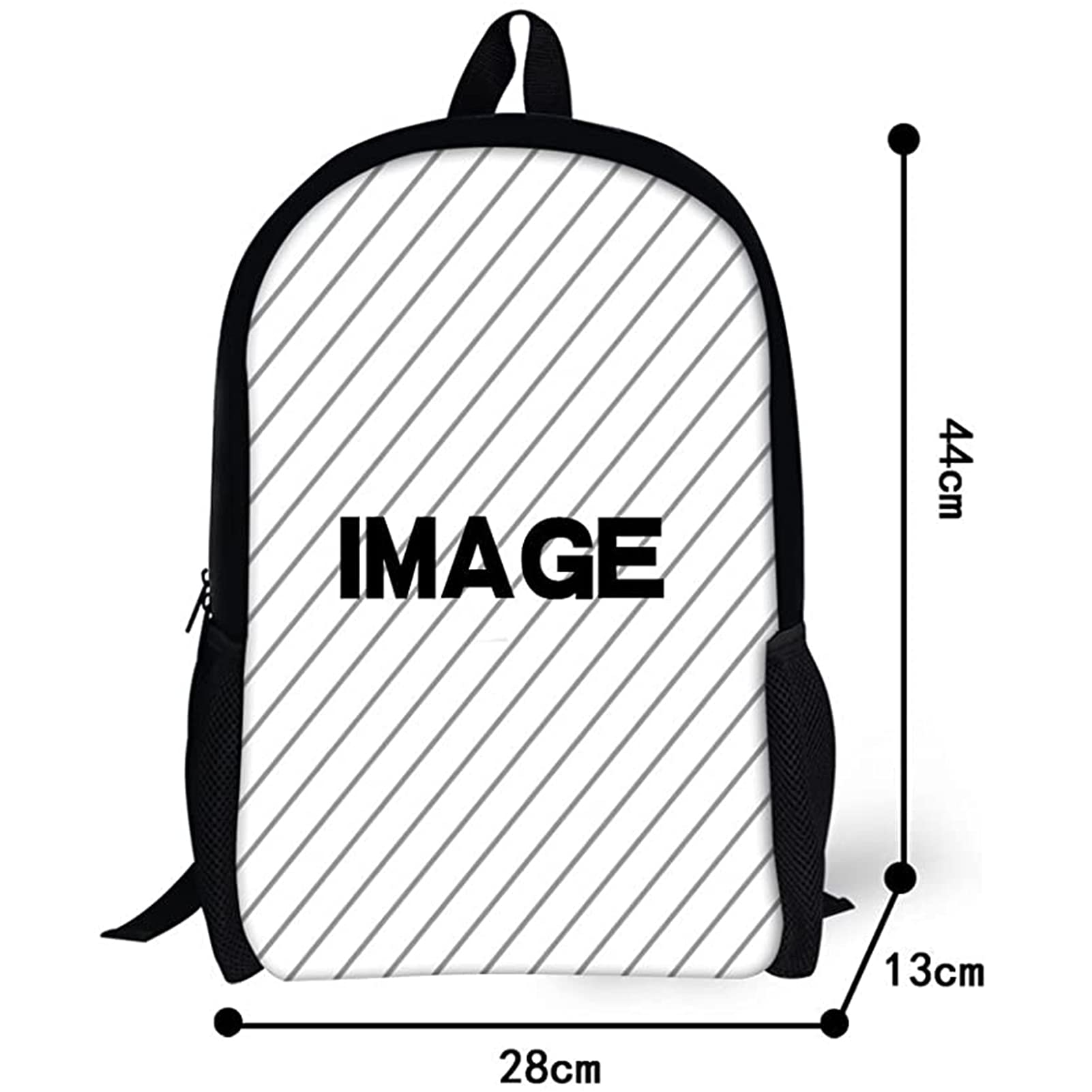 Binienty Bolsa de hombro 3 en 1 para niños y niñas, mochila + bolsa de almuerzo + estuche para lápices, Baloncesto de fuego, Talla única, moderno