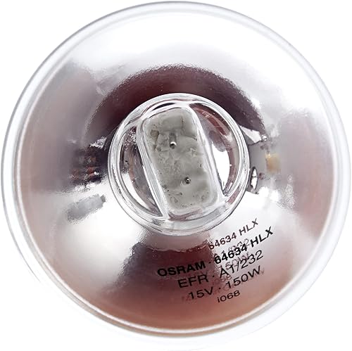 Miniatura 4 de OSRAM SYLVANIA EFR 64634HLX lámpara halógena, GZ6.35, 15Voltios, 150Vatios.