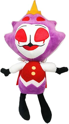 Buxomigrl Stolas Heluva - Juguete de peluche Hazbiin Boss de peluche de dibujos animados, regalos de cumpleaños, estolas