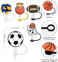 Vista 99 de Straw Cover Cap for Stanley Cup,Straw Topper Compatible for 30&40 Oz Tumbler with Handle,10mm 0.4in Dust-Proof Reusable Straw Tips Lids,Straw Tip