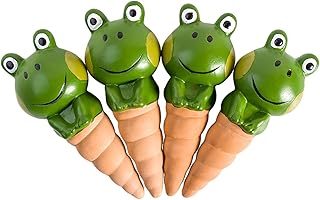 Qianly 4 pces automático auto rega picos sistema de gotejamento de rega automática dispositivos de irrigação automática para plantas de interior do gramado