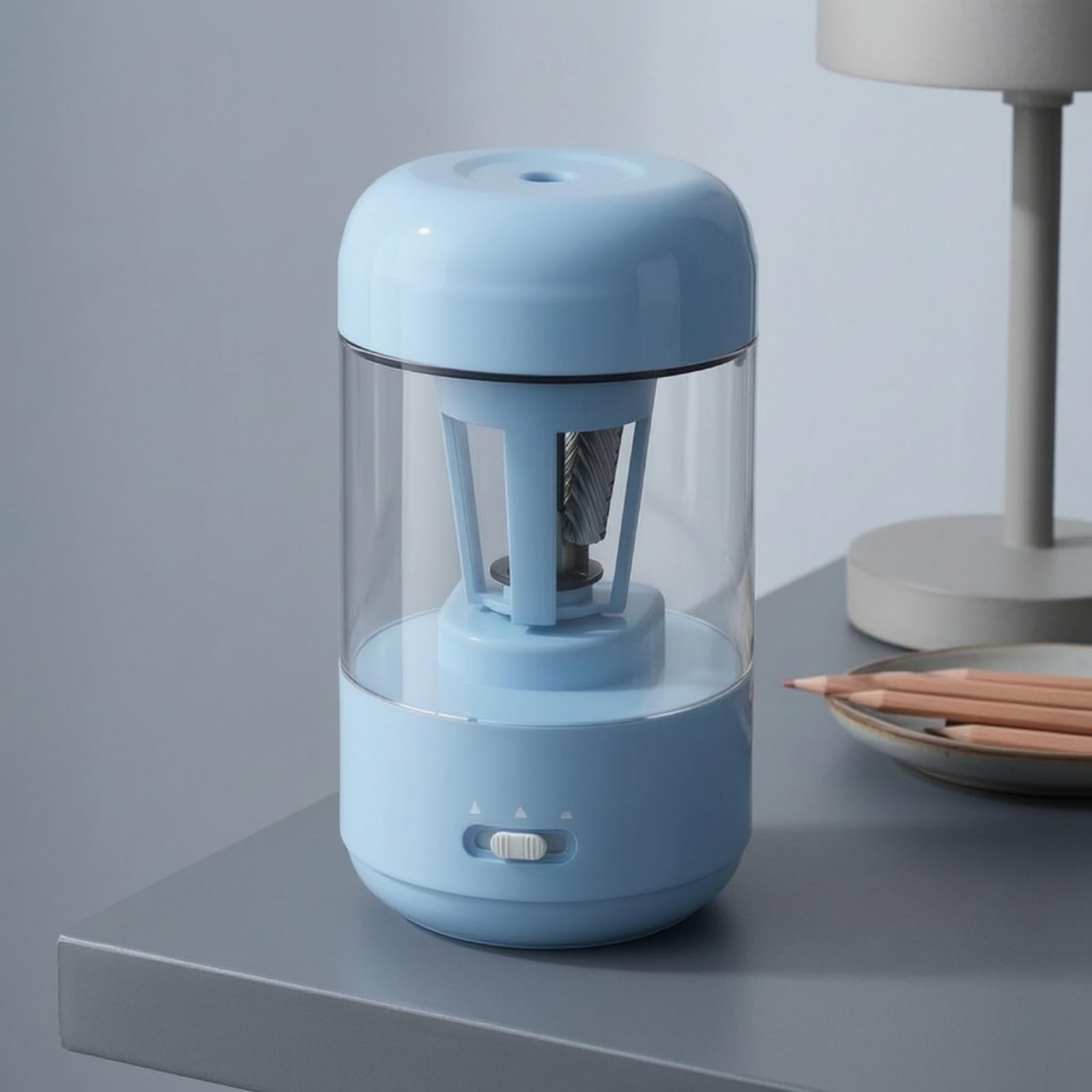 Temperamatite Elettrico Temperamatite Automatico Affilacarte Affilatore Matite con Design Portatile Ricaricabile Struttura Robusta Adatto per, Color to 1