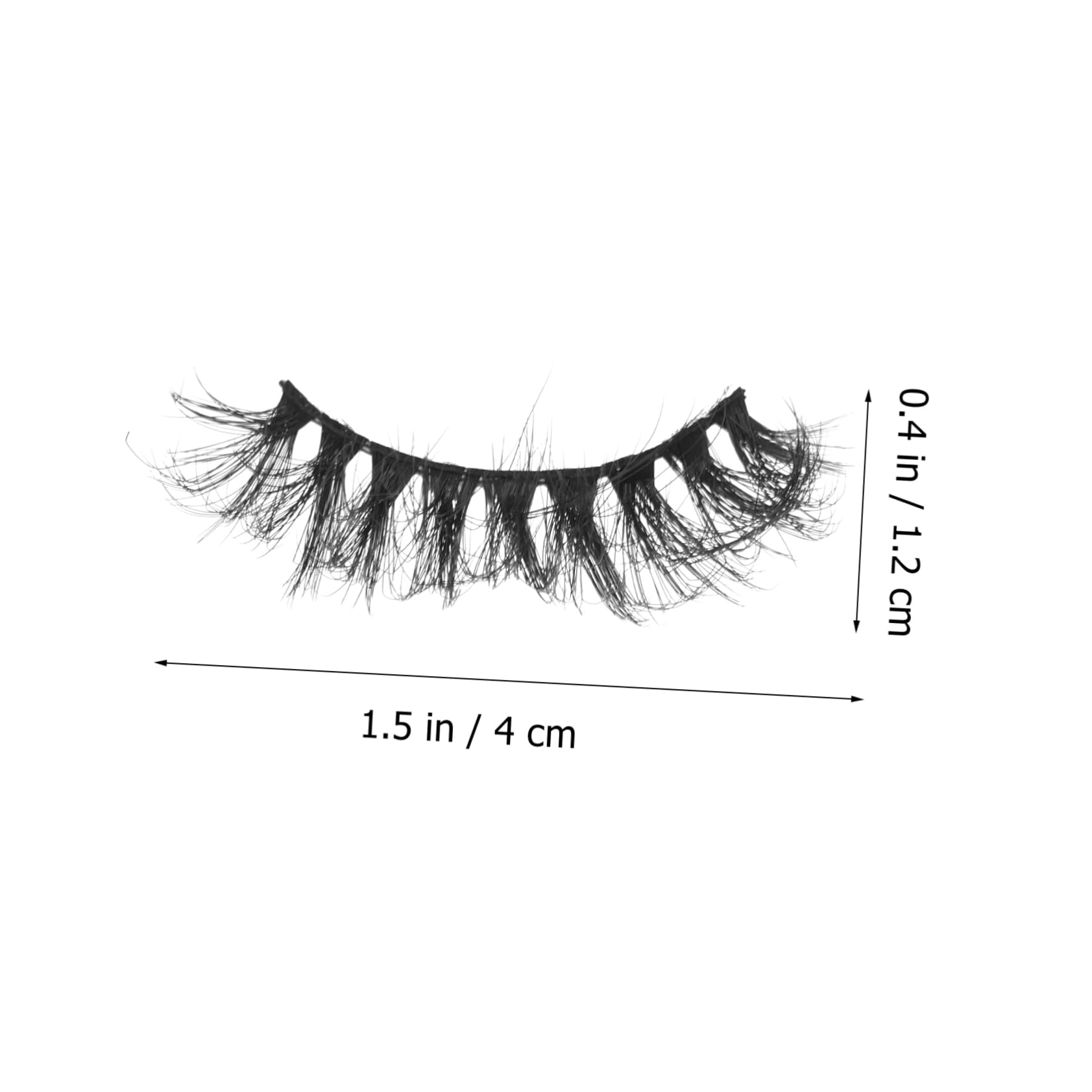 minkissy 50paia Fake Eyelashes Extensions for Natural Look Soft Comfortable for Weddings Photography Daily Wear