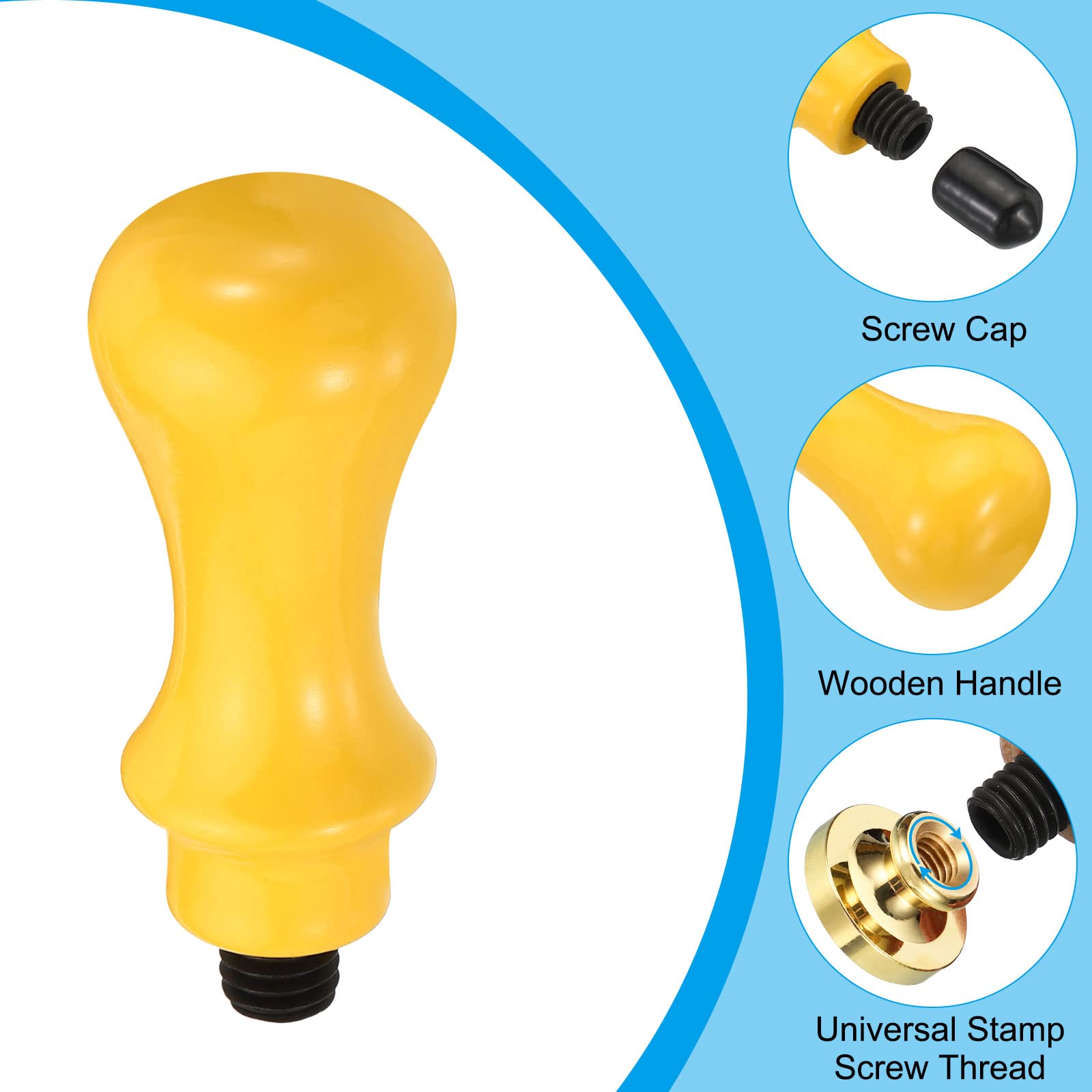 PATIKIL Wax Seal Stamp Handle Only - Image 3