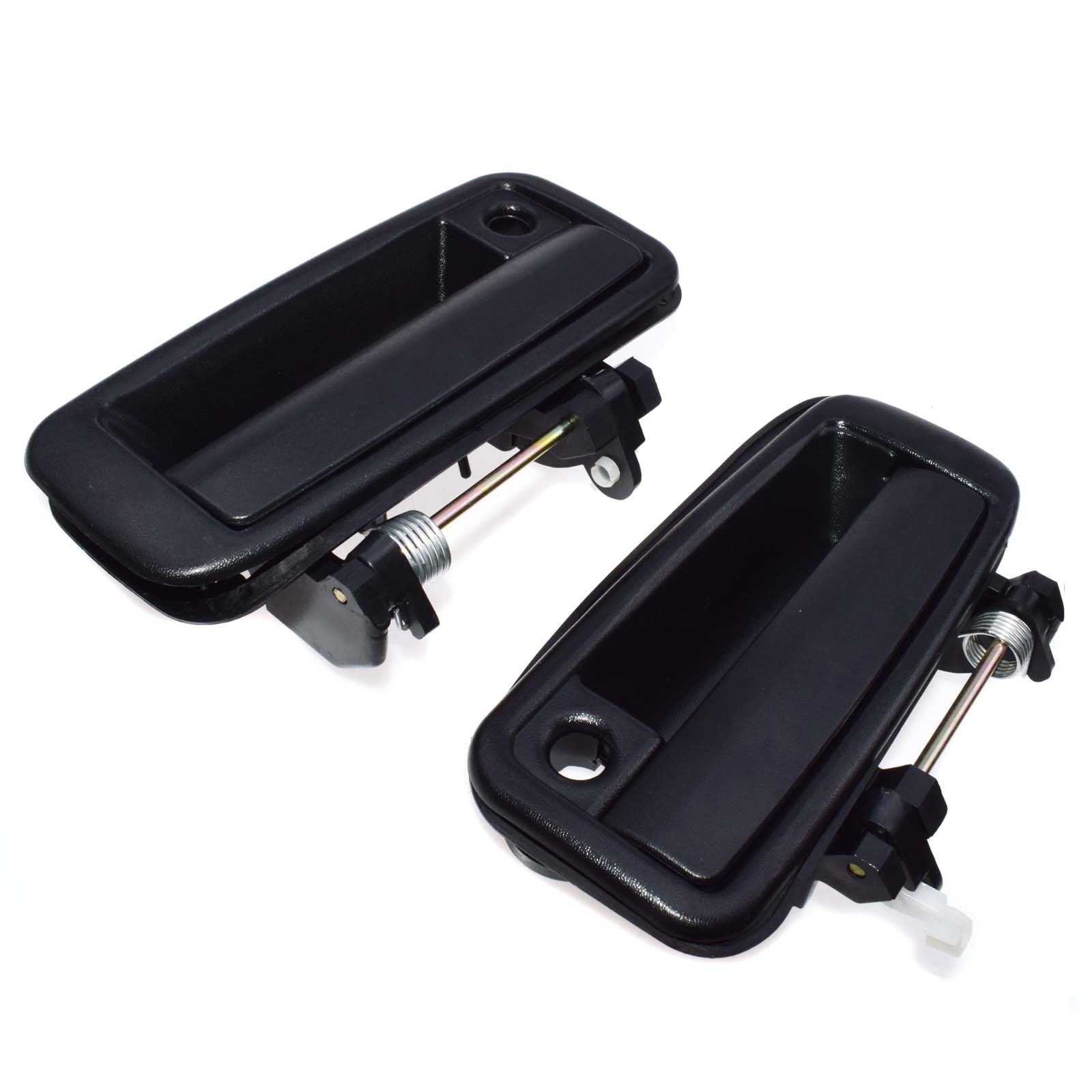 TETARI for Toyota for Corolla 1988 1989 1990 1991 1992 Outside Door Handle Front Rear Left Right LH RH & Door Lock Cylinder 69220-12110 Car Exterior Door Handle(Front Pair)