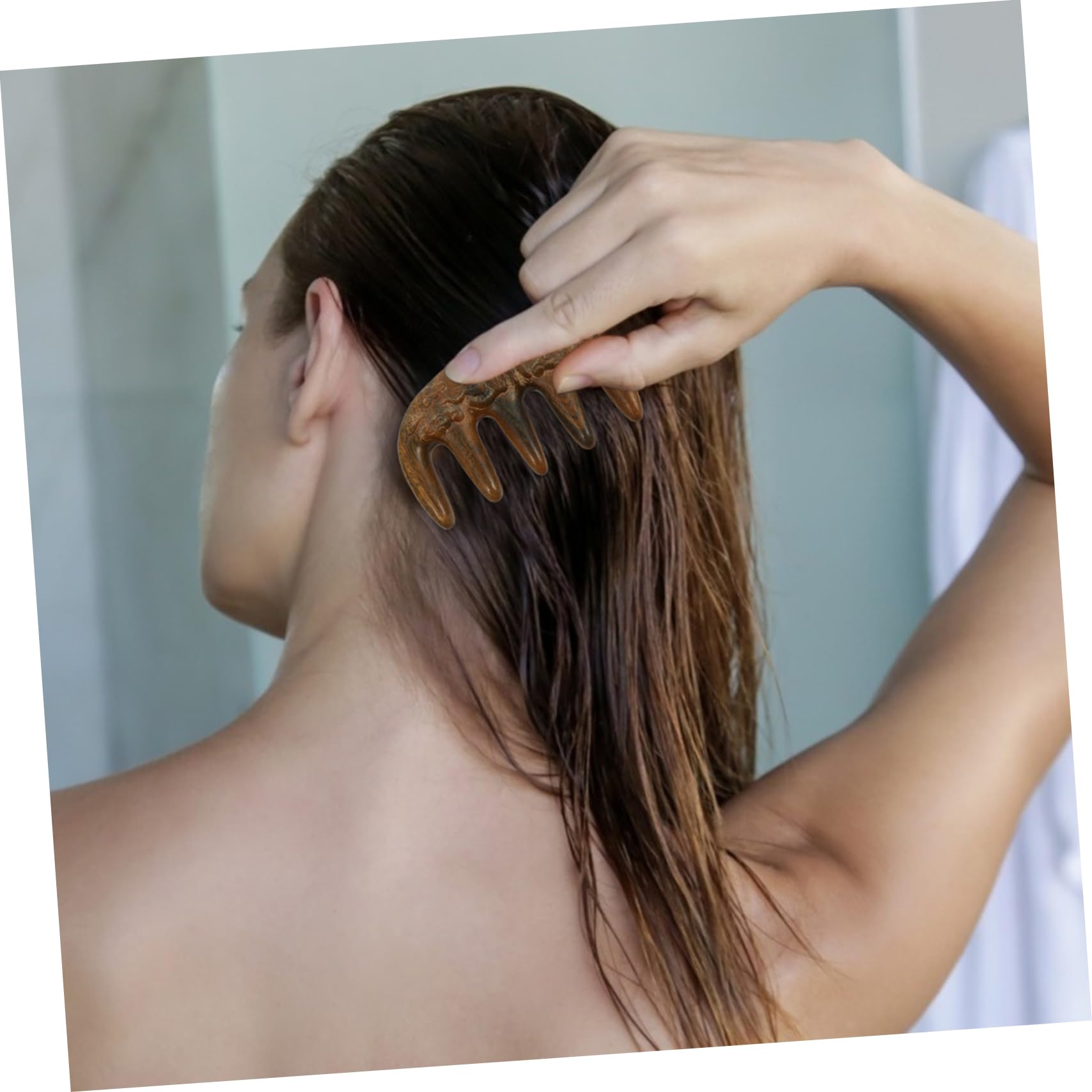 Healeved 3pièces Peigne De Massage De Santal Naturel Pour Femme Outil De Démêlage Relaxation Du Chevelu Améliore La Circulation Sanguine Et Détend Les Tensions