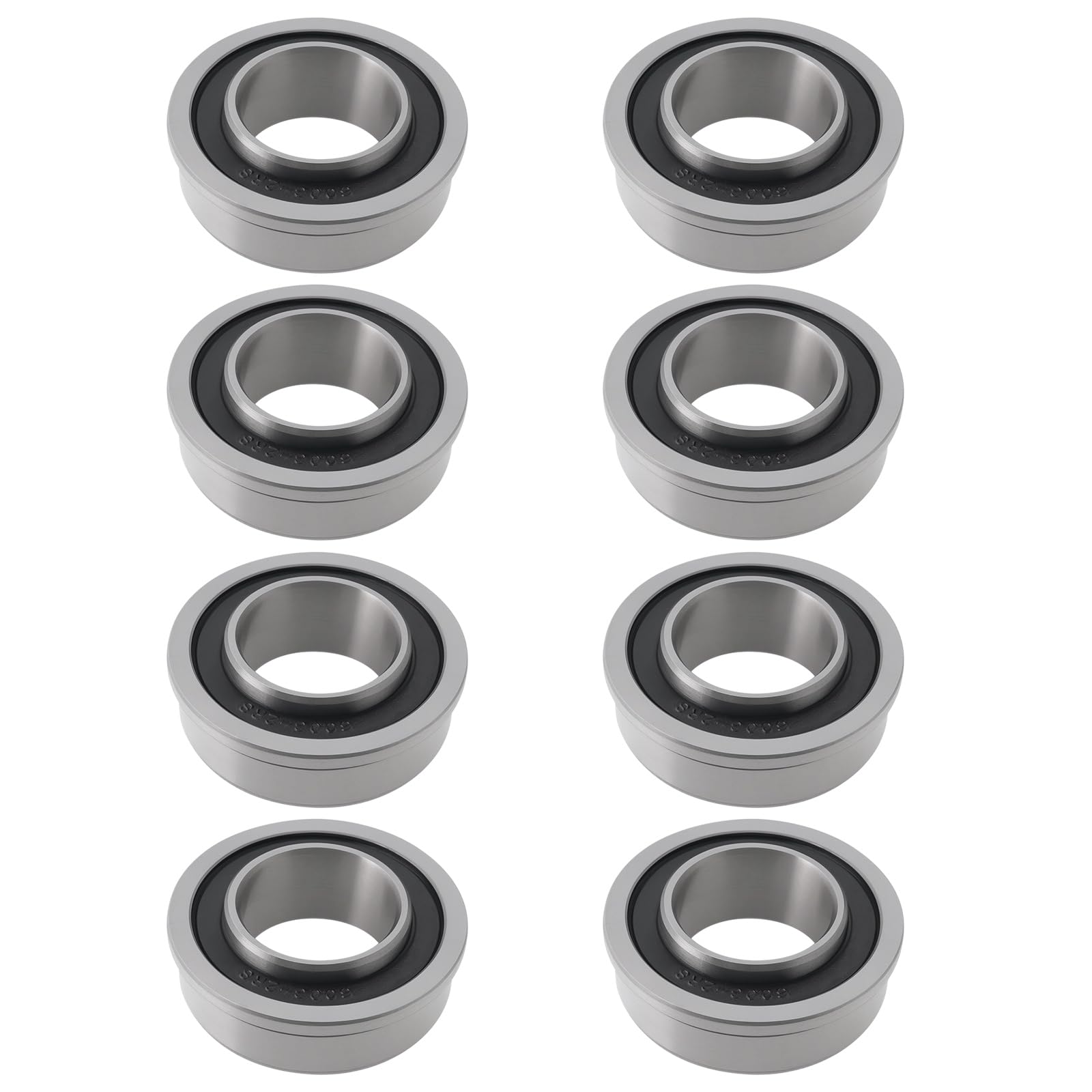 VGOL 8Pcs Flanged Ball Bearing Replacement Part 532009040 Compatible with Ariens Compatible with MTD Compatible with JD Compatible with Snapper Mowers(ID 3/4 x OD 1-3/8in)