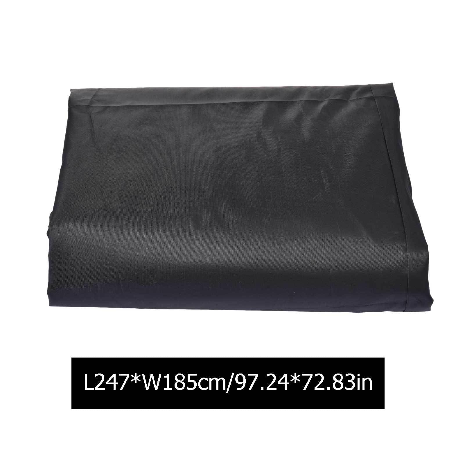 Cubierta de Cama de camión de Tela | Cubierta de Lona para Cama de camión 600D con Costuras de Doble Aguja reforzadas,Cubiertas duraderas para Caja de camioneta, Cubierta para Caja de camión