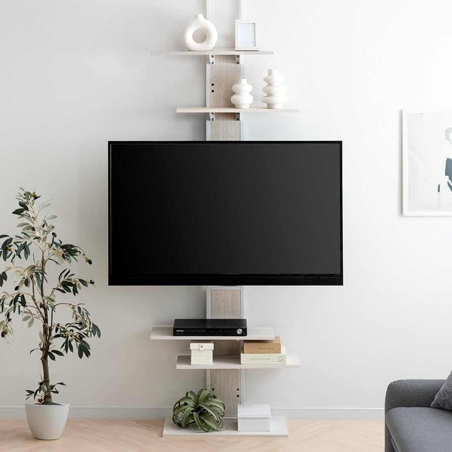 ホワイト テレビスタンド タンスのゲン タンスのゲン テレビスタンド用