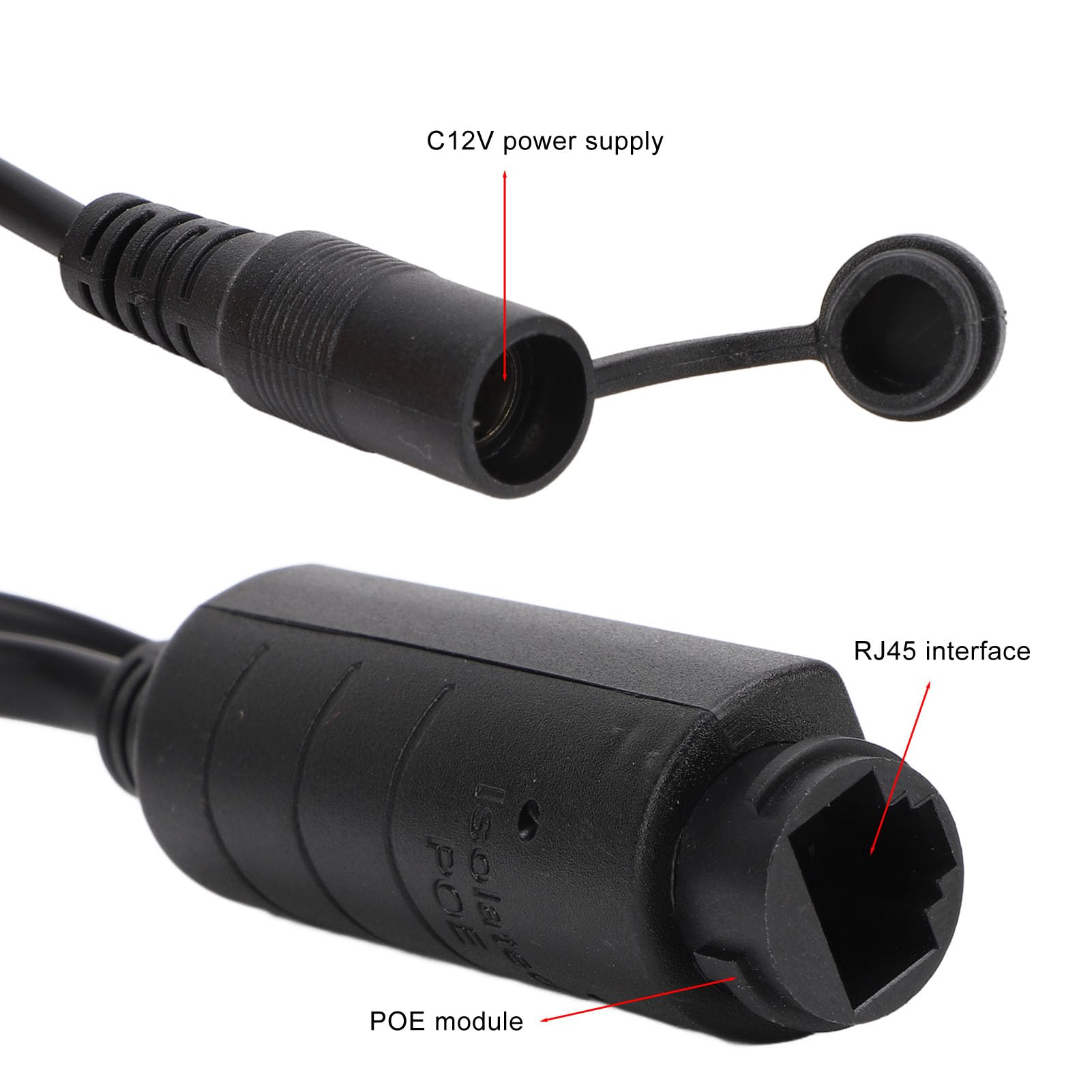 PUSOKEI Mini Kamera POE ze Zdjęciem 2 MP i Wideo 1080 P, Zdalnym Monitorowaniem Aplikacji, Wykrywaniem Ruchu, wodoodporną małą domową kamerą CCTV IP66 do Użytku Wewnątrz i na Zewnątrz