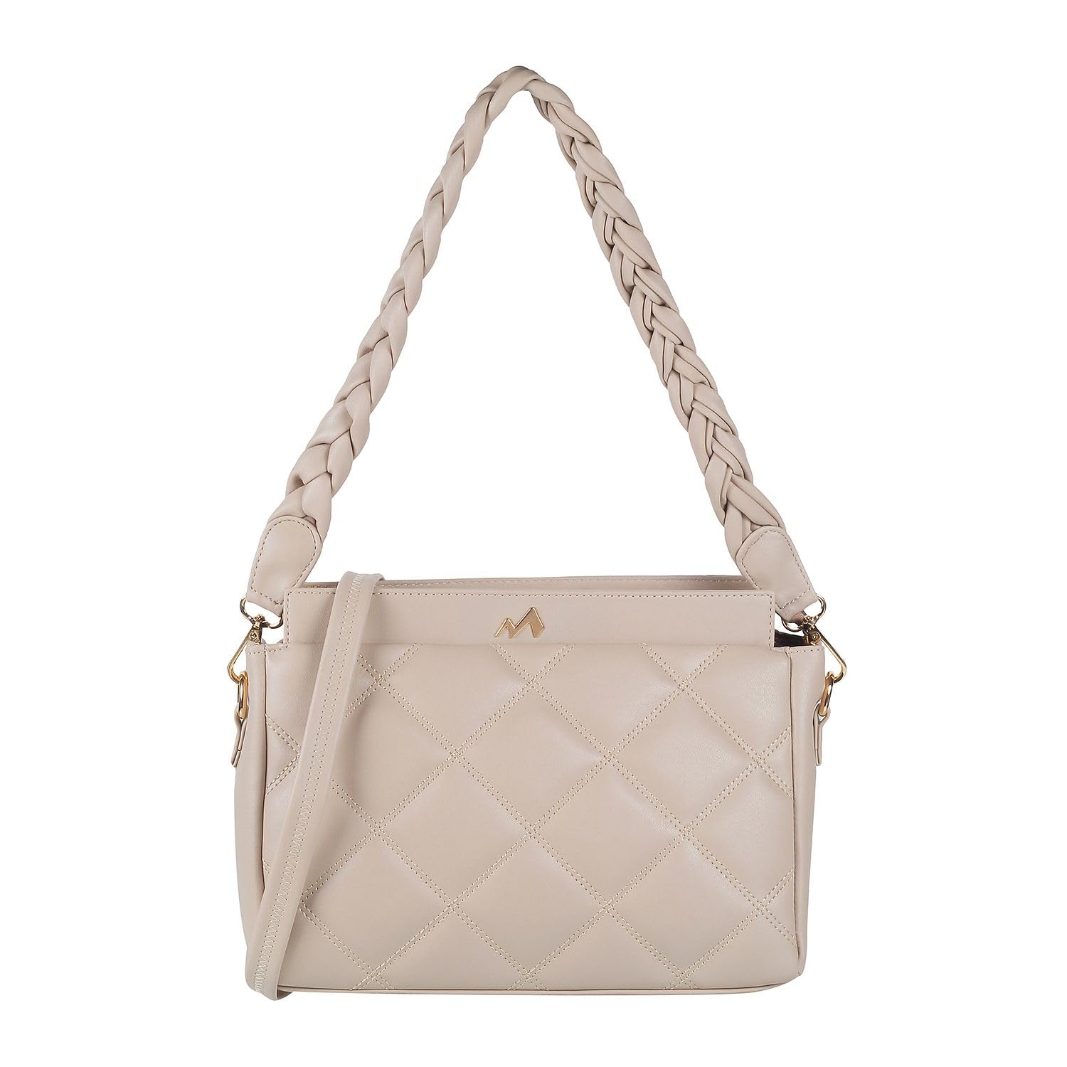 Faux Leather Premium Zipper Casual Sling Bag For Women-image-34