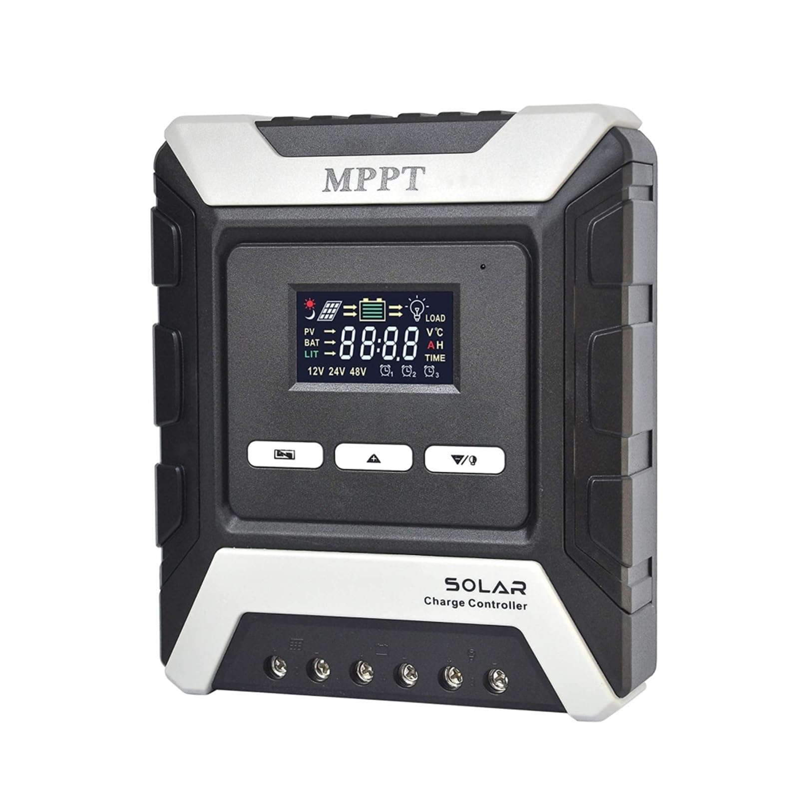 CUDTAPI MPPT Solar Charge Controller 12V 24V 48V 20A 30A 40A 50A 60A Solar Panel Regulator(10A)