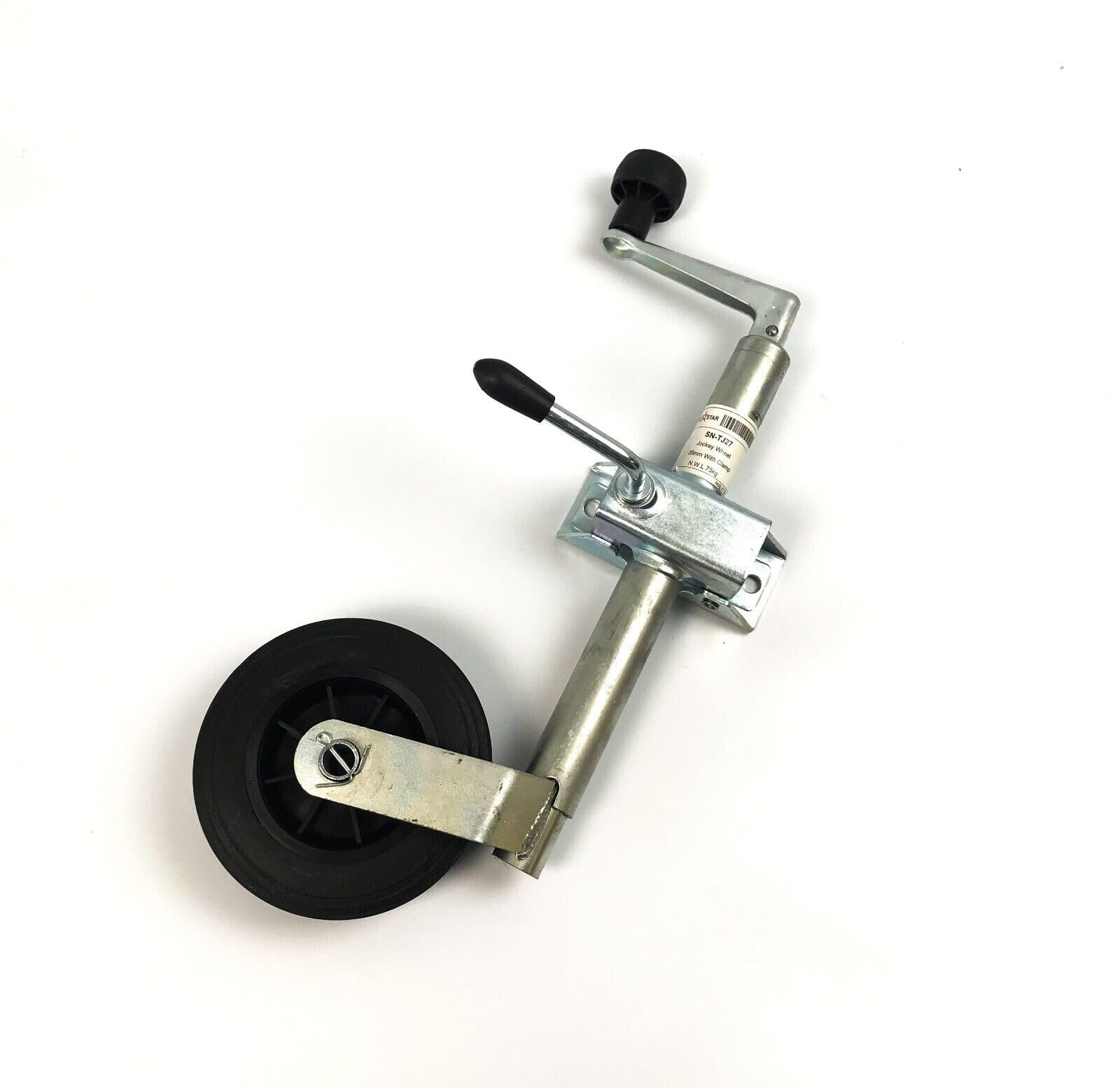 RED STAR 75KG 34mm Telescopic Jockey Wheel With Clamp