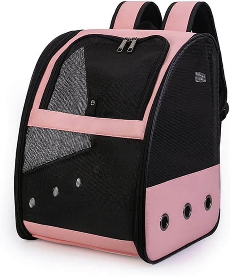 Pet Dog Cats Trolley Backpack Outdoor Travel Wheel Shoulder Bag Case Box