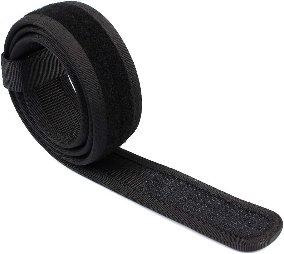 ROCOTACTICAL Inner Belt 1.5" Loop Liner Belt EDC Low Profile Belt Concealed Work Belt Base Under Belt, Nylon Web Ultra Inner Duty Belts for Duty Belt (Large(36”-40”)) : Sports & Outdoors
