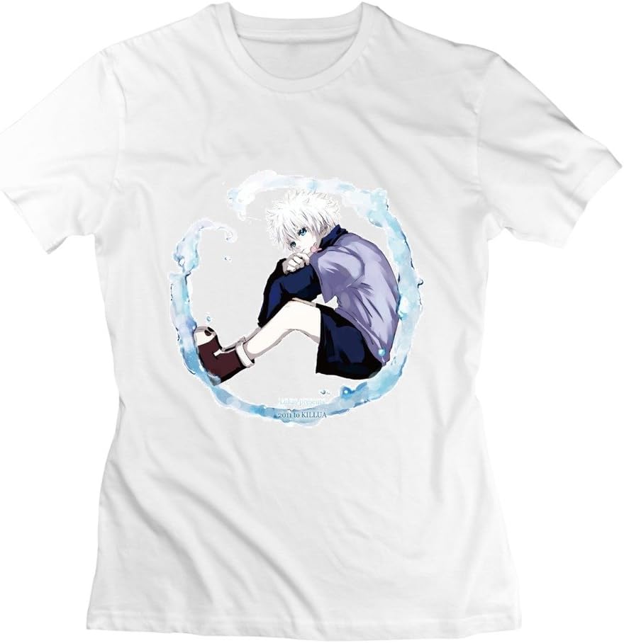 Women's Cotton Hunter X Hunter Killua T-shirts White